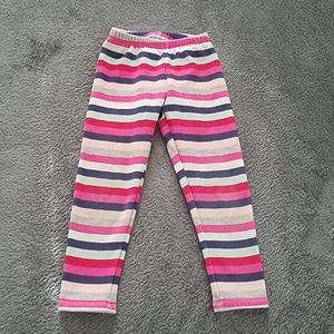 Girls Okie Dokie Fleece Lined Leggings